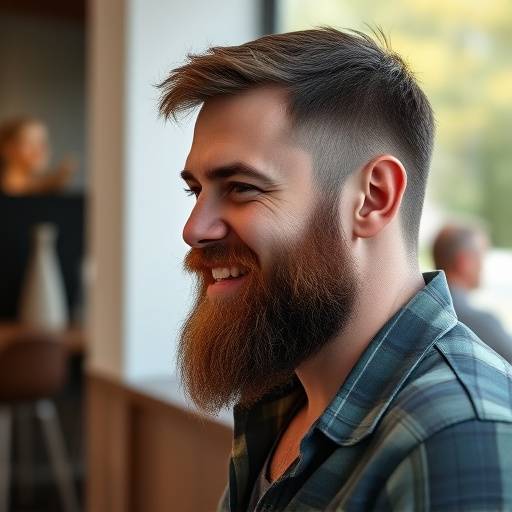 Profile photo of Michael Brown, a man with a beard smiling in a casual setting